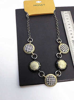 高端孤品项链耳环手链镀金欧美女