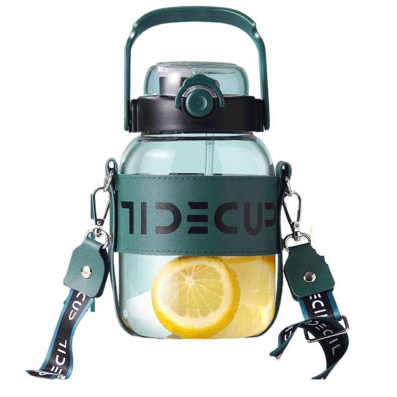 玻璃大肚杯大容量吨吨桶女款1000ml夏天水杯耐高温水壶男2022新款 - 图3