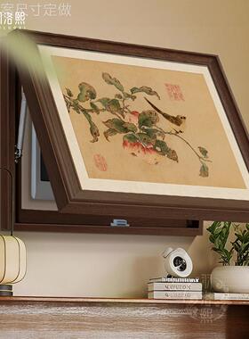 喜上配眉梢代美学宋电表箱装饰画寓好新中式免打孔电箱遮挡挂意画
