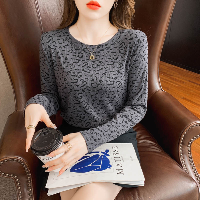 广州十三行高端爆款~中年妈妈2025春秋款女装洋气圆领打底衫T恤潮,淘宝优惠券,粉丝福利购,淘宝优惠卷