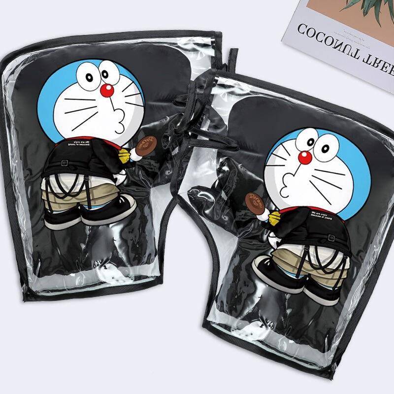 冬季电动车手IFN套防寒保暖手加加厚绒瓶车电摩托防风防水护套车 - 图0