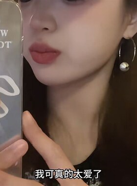 爆款豆豆大耳圈女2024新款潮高级感轻奢气质大圆脸适合的显白耳饰