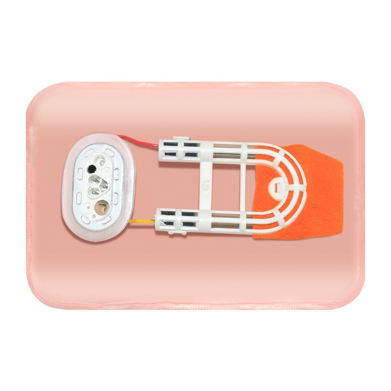 可爱小熊手提热水袋暖水袋充电防爆正品暖手宝女生暖被窝神器热宝 - 图2