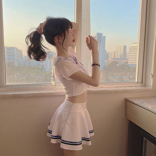 cosplay性感学院风校园学生服装纯欲女仆制服诱感套装JK水手服女