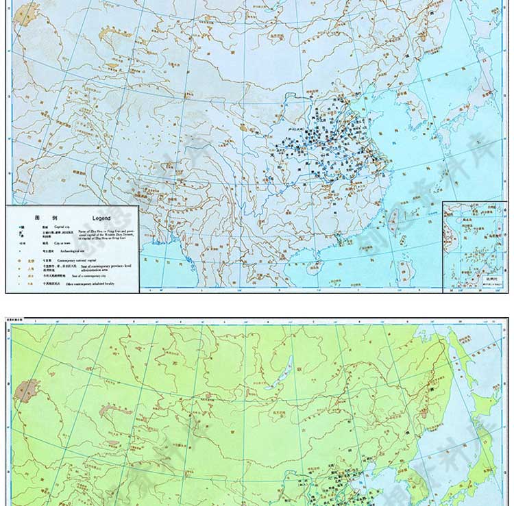 中国古代地图历史地图集册历朝历代高清电子版秦三国唐宋元明清 - 图1