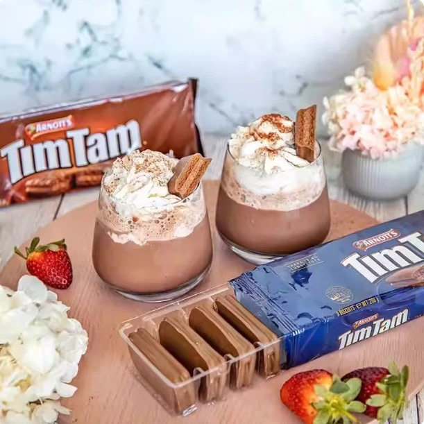 澳大利亚进口TimTam雅乐思黑巧克力饼干200g涂层夹心威化休闲零食,淘宝优惠券,粉丝福利购,淘宝优惠卷