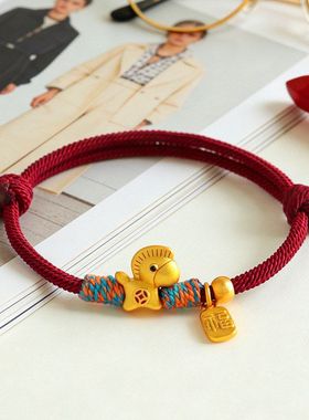 编织手工红绳手链爆款纳福手绳