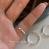 Original design butterfly sterling silver tail ring fashionable commuting