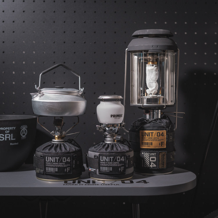 UNIT/04战术黑化迷彩军事化露营230g扁气罐高山罐保护气罐套,淘宝优惠券,粉丝福利购,淘宝优惠卷