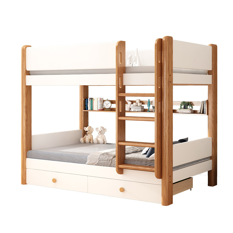 上下床双层床全实木高低床小户型大人两层子母床上下铺木床儿童床,淘宝优惠券,粉丝福利购,淘宝优惠卷