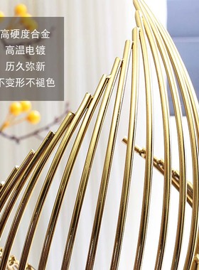 创意现代简约玄关工艺品客厅轻奢电视柜酒柜家居装饰品摆件北欧