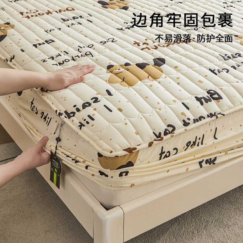 2024新款婴儿a类全棉公主风床笠三件套高档轻奢纯棉床罩保护套罩,淘宝优惠券,粉丝福利购,淘宝优惠卷