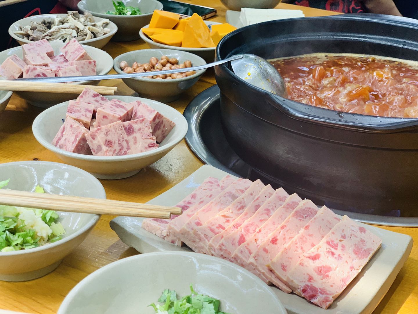 成都爱妻午餐肉罐头 爱妻牛排火锅店同款 精选肉 【东来副食店】 - 图1