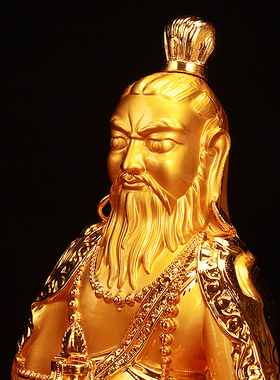 藏传用品 唐东杰布合金桥梁鼻祖藏戏鼻祖开山鼻祖摆件供奉3寸佛像