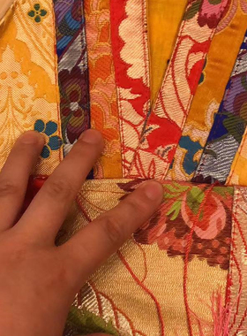 藏传佛像佛衣绸布精工佛堂居家供奉7寸1尺佛像佛衣多佛像可选