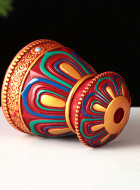 树脂财神箭底座藏式风客厅