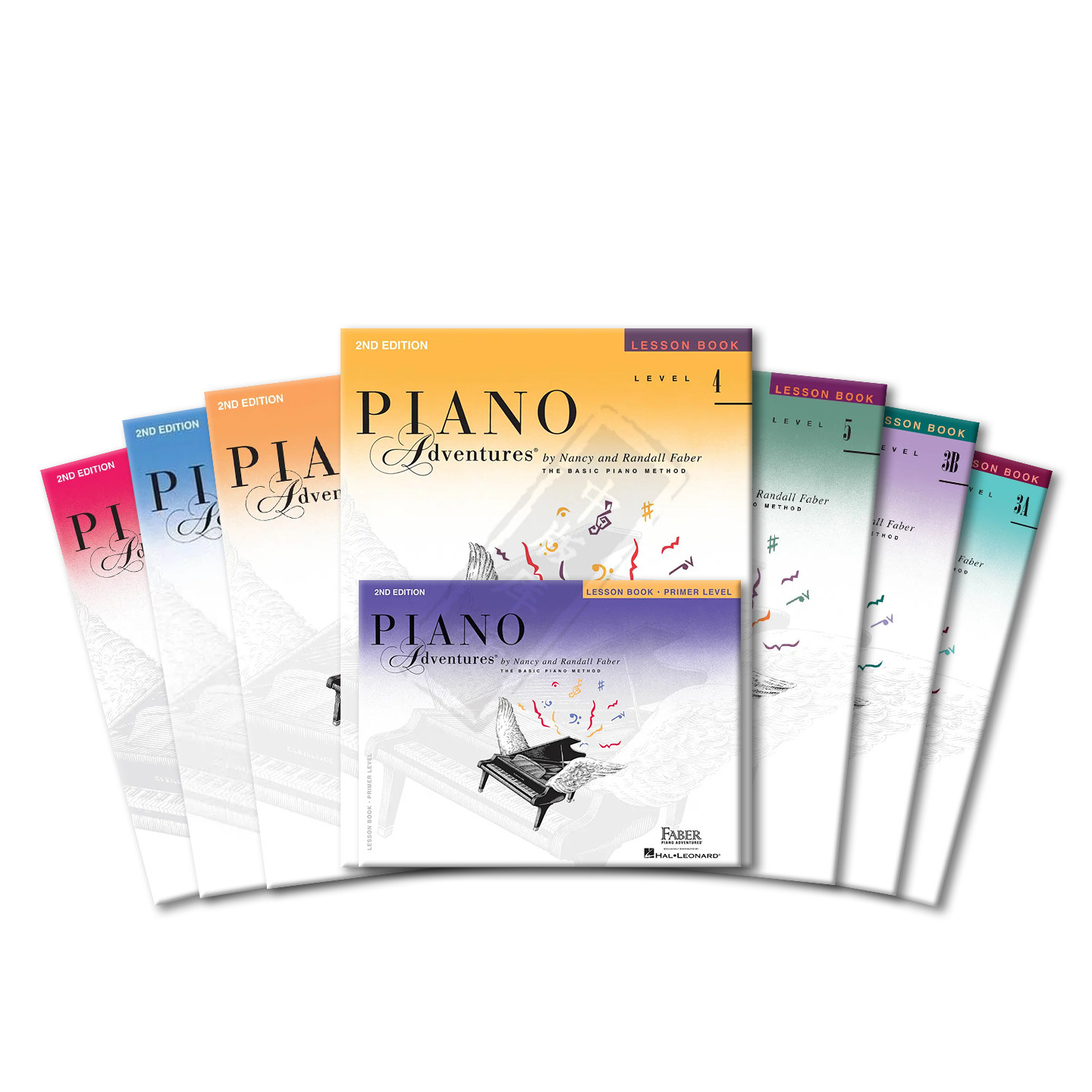 钢琴基础教材 菲伯尔 课本 入门级到5级 全套共八卷 海伦德原版乐谱书 Faber Piano Advantures Leson Book,淘宝优惠券,粉丝福利购,淘宝优惠卷