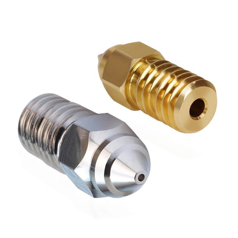 3D打印机Ender-7/5 S1/3 V3SE高速喷嘴黄铜/铬锆铜硬化钢高温喷头,淘宝优惠券,粉丝福利购,淘宝优惠卷
