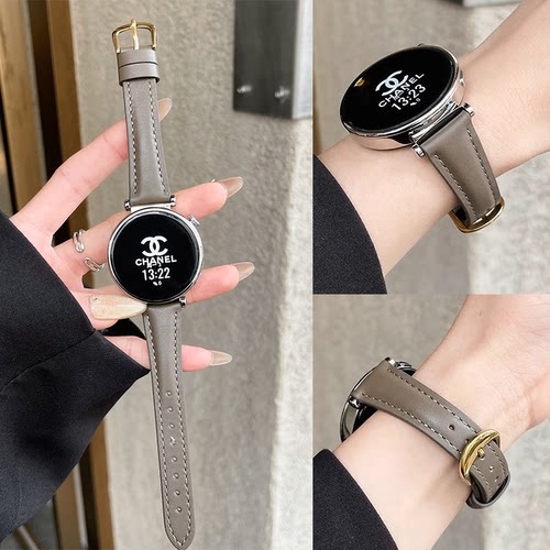 适用华为gt6表带真皮gt5小蛮腰gt3新款watch4pro荣耀magic2秋冬 - 图3