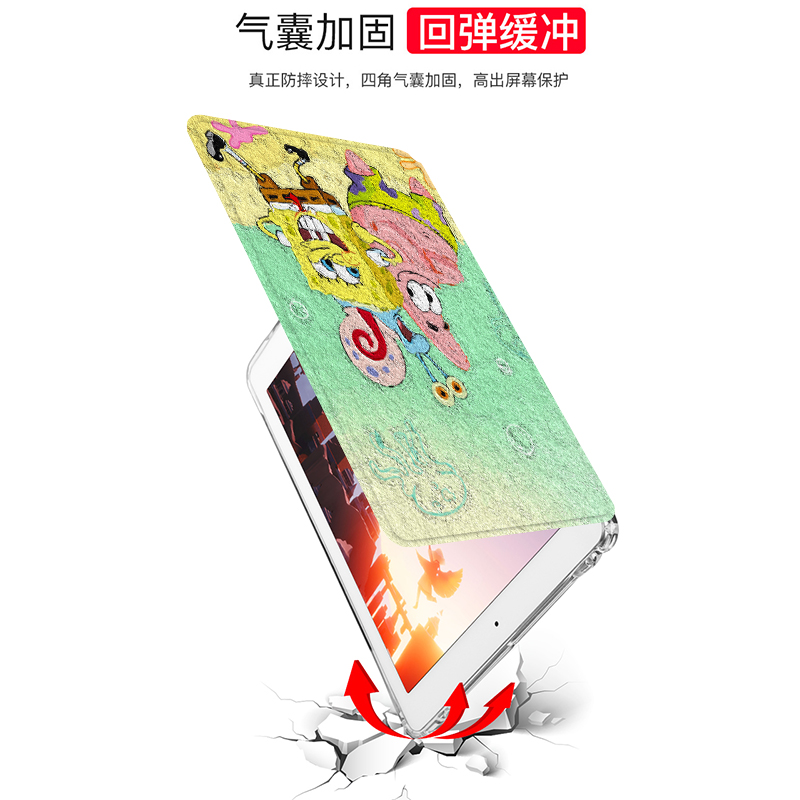 第二代老款ipadpro保护壳12.9英寸适用平板A1584保护套A1673,A1674,A1675透明气囊硅胶外壳A1652全包防摔9.7 - 图3