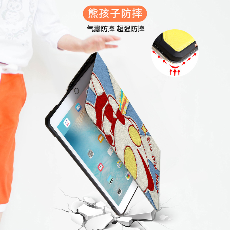 BAH3-W59华为平板matepad保护套10.4英寸适用matepad11.5s保护壳air旋转横竖屏SE10.4全包卡通外壳油画ins风-图2