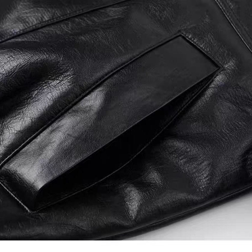 DN高端定制2025新款机车皮衣外套女2025冬季仿羊羔绒保暖翻领夹克,淘宝优惠券,粉丝福利购,淘宝优惠卷