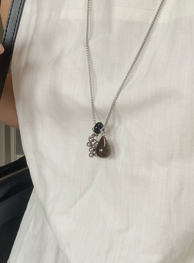 韩系ins风简约不规则几何项链女