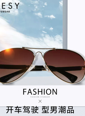 洛伊士偏光椭圆经典太阳眼镜包邮