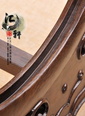 实木非洲黑檀木赏盘架瓷q盘茶饼玉盘铜镜展示托架家居饰品摆件木