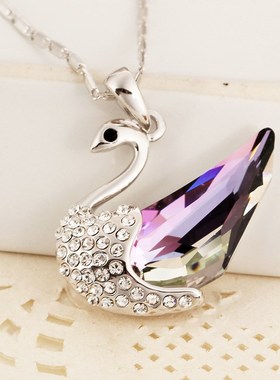 新款 水晶舞天后项链 气质韩版时尚饰品