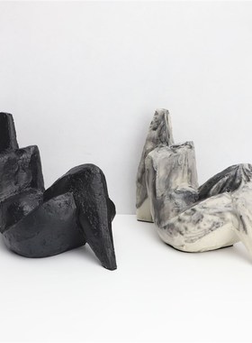 欧式树脂雕塑躺人创意家居客厅售楼步样板间桌面玄关软装饰品摆件