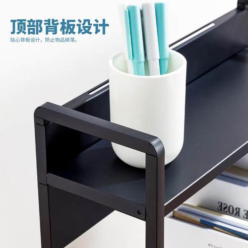 书桌上简易儿童小书架学生宿舍桌面置物架简约多层书柜收纳办公室 - 图3