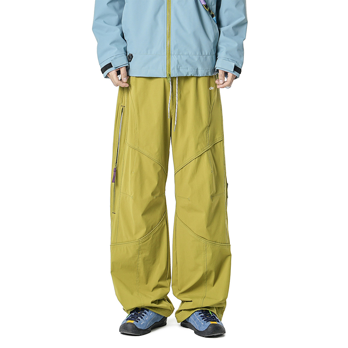 QOTRIOCK outdoor soft shell waterproof pants for hiking