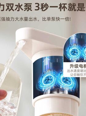 桶装水抽水器电动抽水泵饮水机压水器吸水器抽水神器自吸全自动款