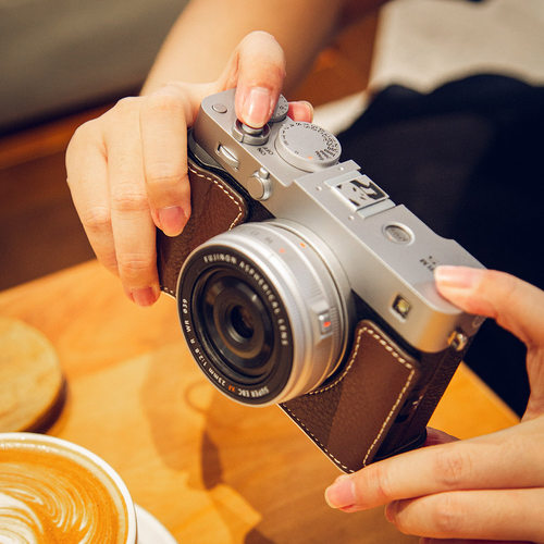 适用富士XE5/XM5/X100VI保护套XT5/XT50/XT30三代/XS20皮套相机壳 - 图2