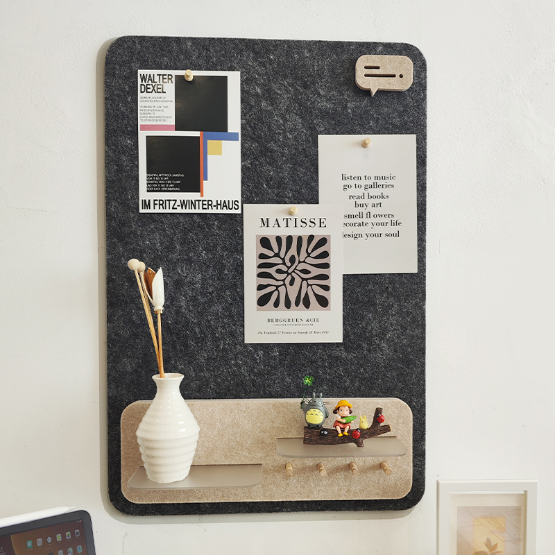 照片墙留言板组合免打孔置物架挂钩毛毡墙面贴展示板软木板幼儿园,淘宝优惠券,粉丝福利购,淘宝优惠卷