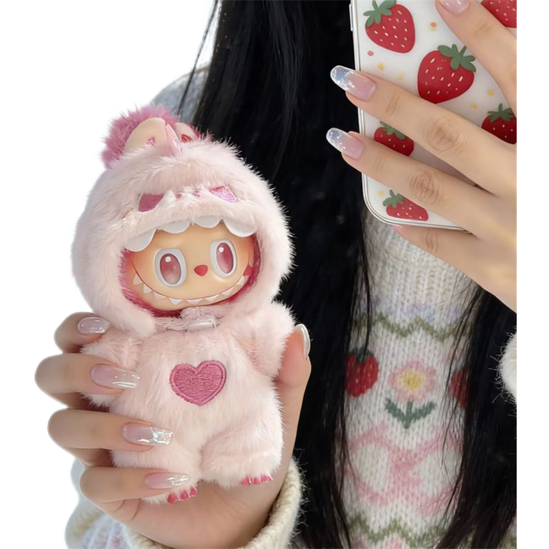 一二三代la布布恐龙套装娃衣前方高能站姿玩偶搪胶新年毛绒娃衣,淘宝优惠券,粉丝福利购,淘宝优惠卷