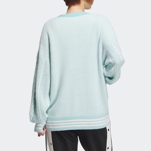 adidas阿迪达斯VDAY CARDIGAN女士针织开衫毛衣外套JE8281 - 图0