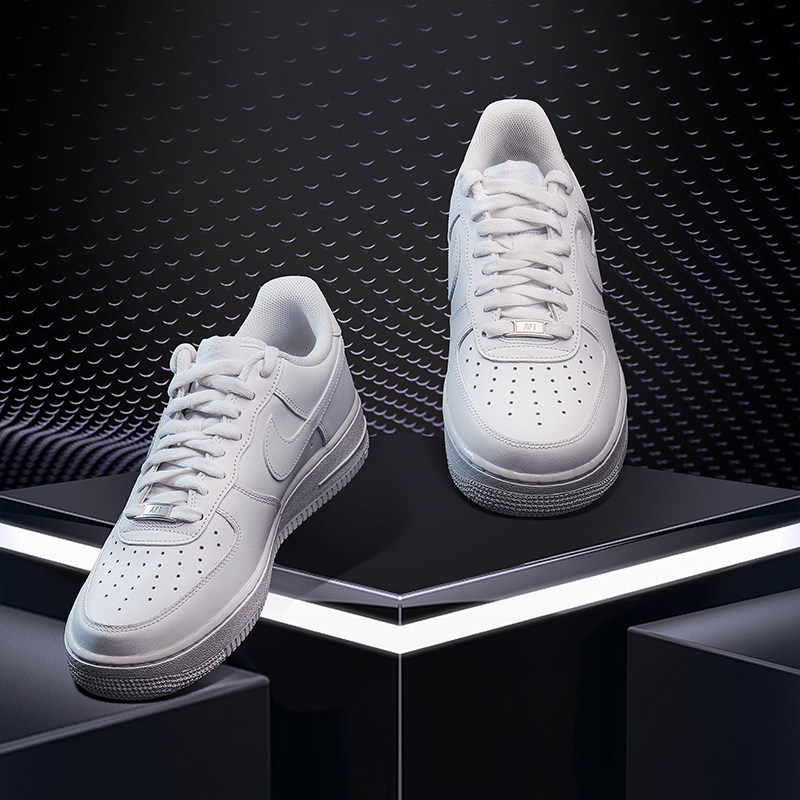 nike af1新款情侣款空军一号小白鞋 FashionFever板鞋