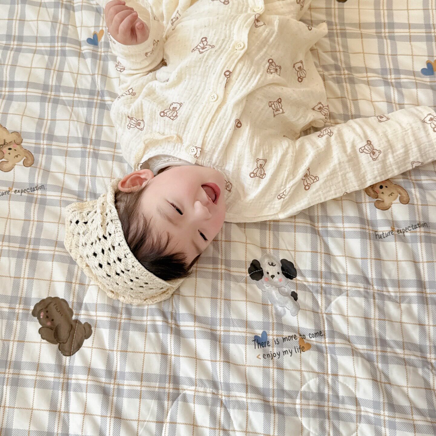 2025夏季A类针织棉夏凉被小清新卡通双面针织棉空调被子被芯夏被