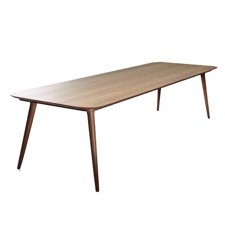 简易实木会议桌长桌简约现代定制长条桌子工作台大板办公桌椅组合