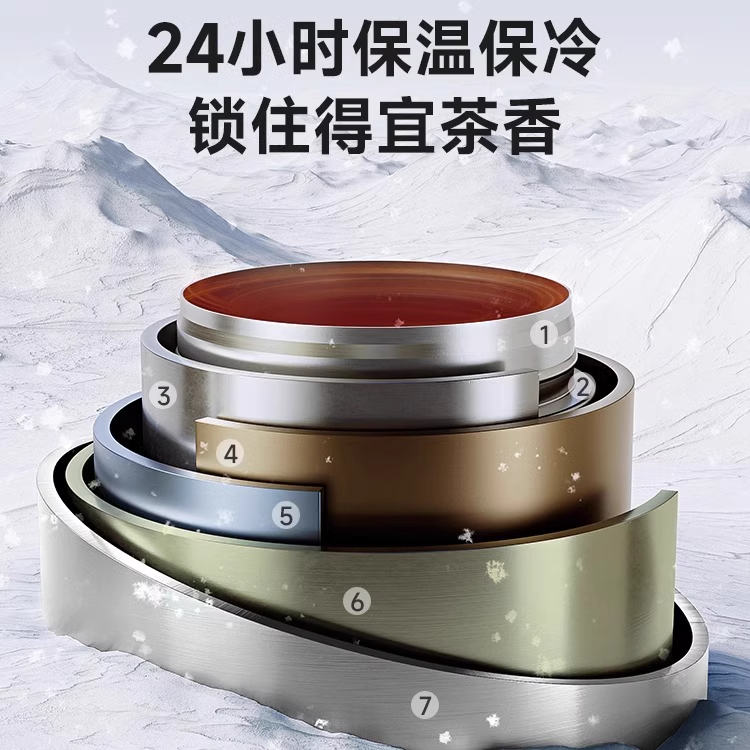 苏泊尔保温杯杯子茶杯轻便316L不锈钢随手杯便携家用杯具水杯高端