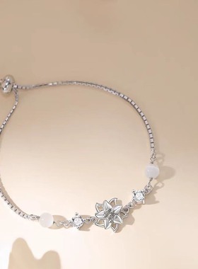 茉莉花手饰小众高级轻奢