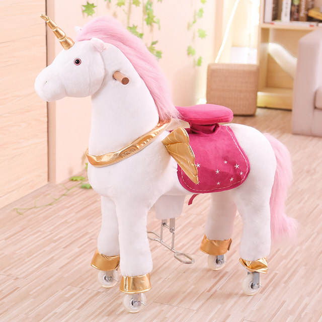 Mechanical horse toy horse that can be ridden for adults