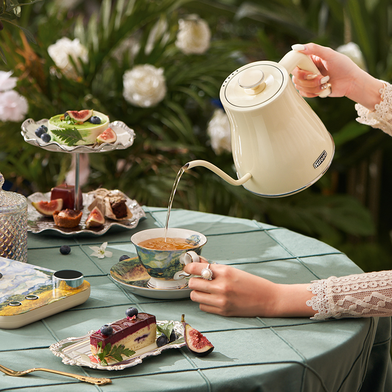 Hifood家用电热水壶长嘴小型功夫茶烧煮开水壶泡茶手冲咖啡控温壶