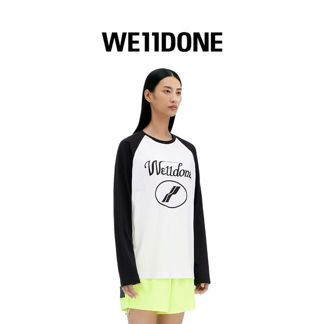 UNISEX LONG SLEEVE WE11DONE PRINT