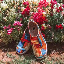 u Home Painted Travel Shoes Sloth Shoes One Foot Pedal Casual Shoes Loneliness Pick Up 39 yards