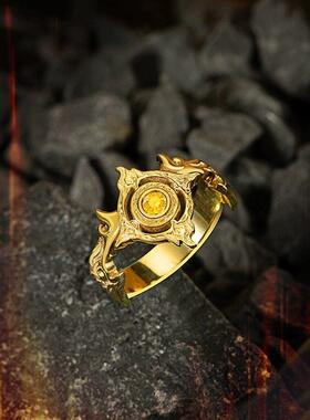 完美项链同款动漫周边小众新颖荒天帝石昊洞天戒指首饰品银