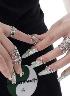 美到犯规!潮流家新中式美学指甲戒 “豆沙为帘 朱砂为痣”