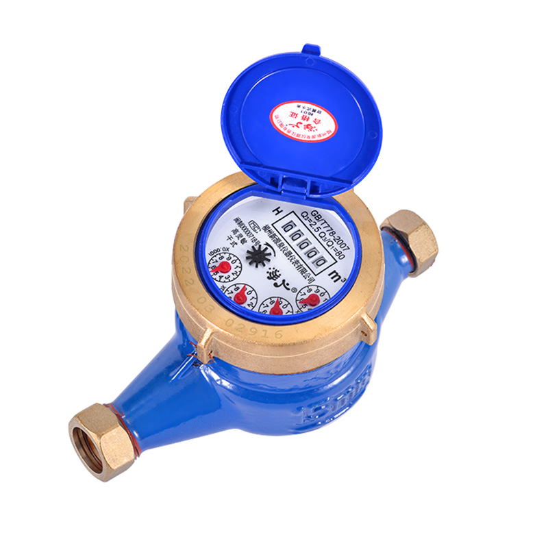 旋翼式干式自来水表4分/6分家用出租房专用DN15/20国标高灵敏水表 - 图3